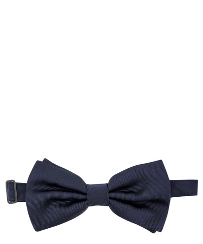 Shop Dolce & Gabbana Bow Tie In Blue