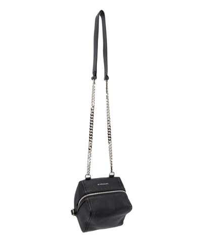 Shop Givenchy Pandora Mini Crossbody Bag In Black