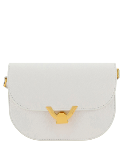 Shop Coccinelle Dew Crossbody Bag In White