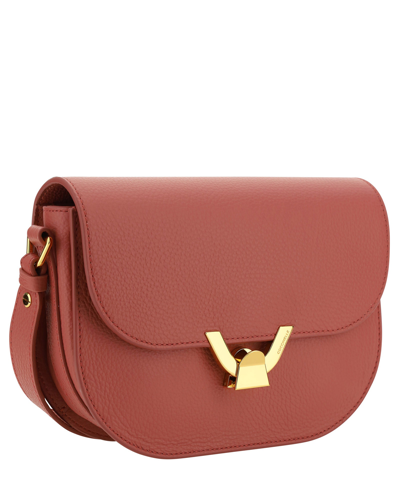 Shop Coccinelle Dew Crossbody Bag In Red