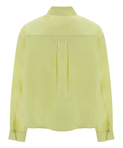 Shop Forte Forte Shirt In Yellow