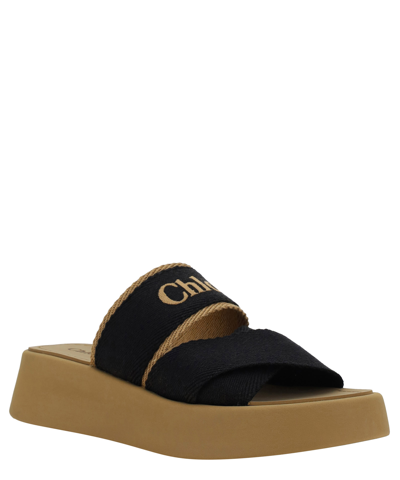 Shop Chloé Mila Sandals In Black