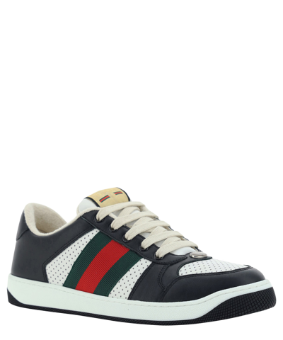 Shop Gucci Screener Sneakers In Multicolor