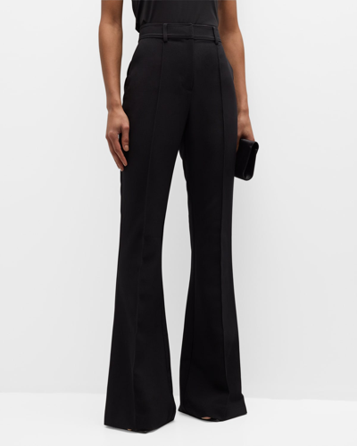 Shop Acler Wirra Tailored Flare Pants In Black