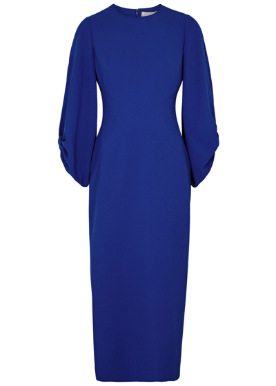 Shop Roksanda Irene Midi Dress In Blue