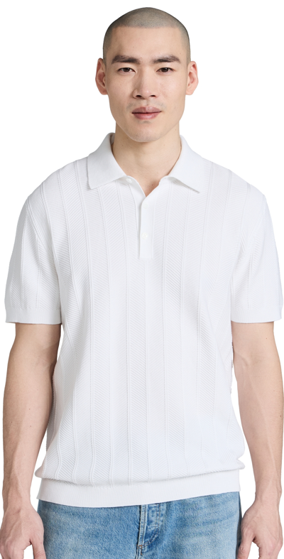 Shop Missoni Short Sleeve Polo White