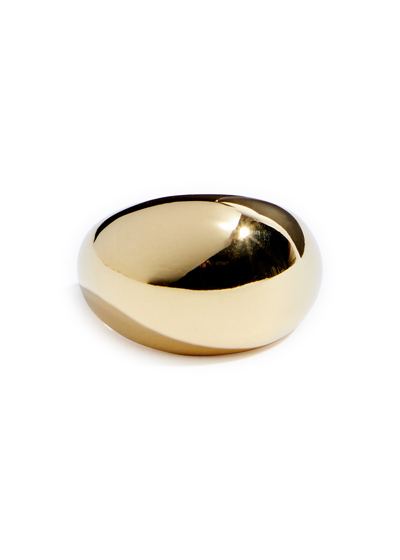Lie Studio The Leah 18kt Gold Vermeil Ring In Gold