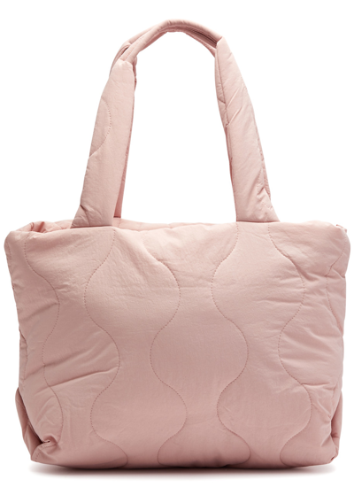 Shop Jakke Tate Quilted Shell Tote In Light Pink