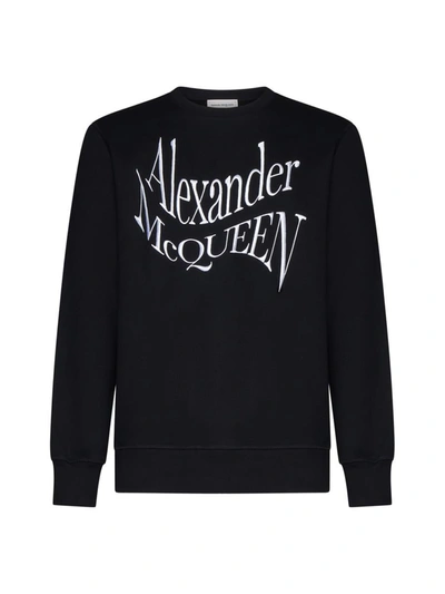 Shop Alexander Mcqueen Sweaters In Black