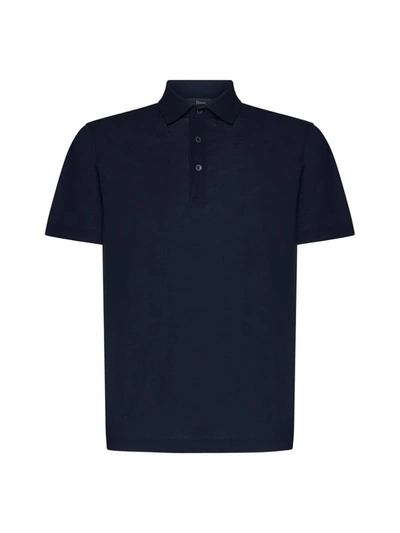 Shop Herno T-shirts And Polos In Blue
