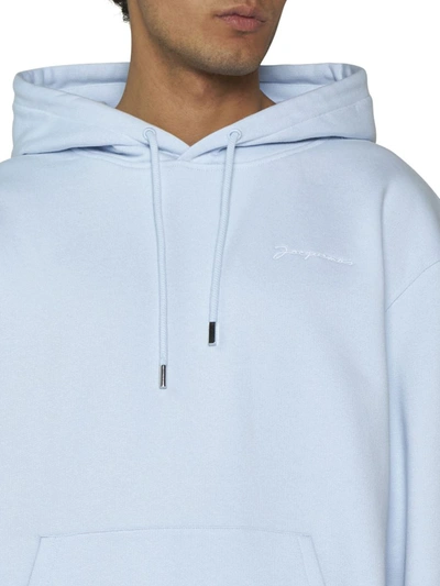 Shop Jacquemus Sweaters In Light Blue 2