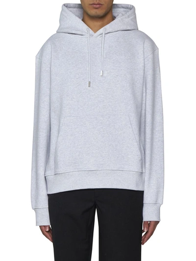Jacquemus Brode Cotton Hoodie In Gray