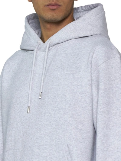 Jacquemus Brode Cotton Hoodie In Gray