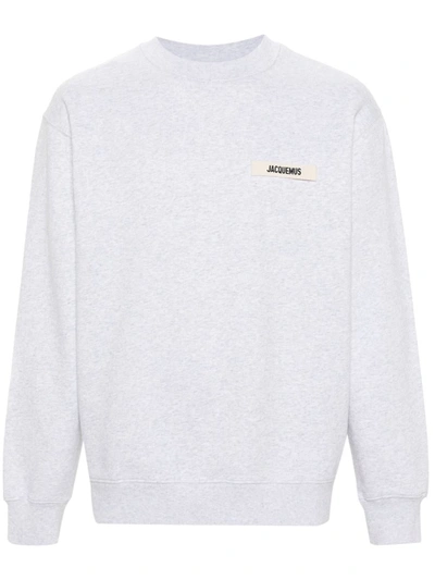 Shop Jacquemus Sweatshirt In Grey