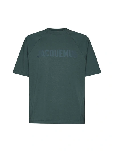 Shop Jacquemus T-shirts And Polos In Green