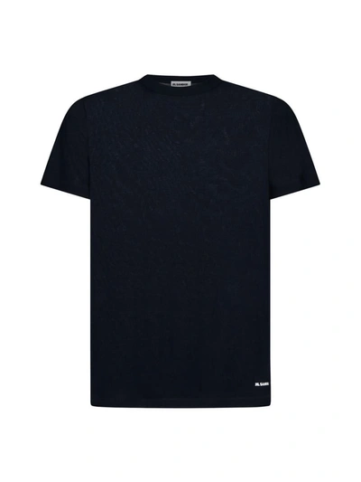 Shop Jil Sander Plus T-shirts And Polos In Midnight