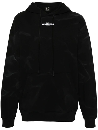 Shop M44 Label Group Hoodies Sweatshirt In Black