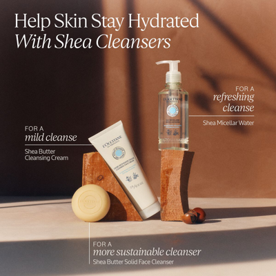 Shop L'occitane - Shea Cleansing Face Cream 4.4 Fl oz
