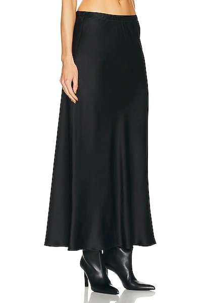 Shop Sprwmn Bias Maxi Skirt In Black