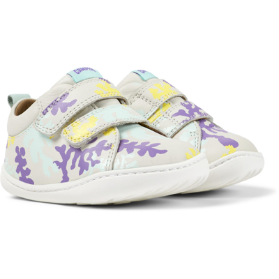 Shop Camper Sneakers For First Walkers In White,purple,blue