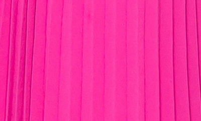Shop Melloday Pleat Trapeze Sleeveless Dress In Pink