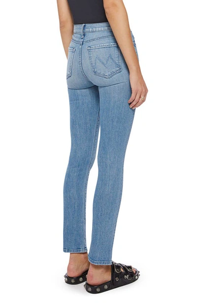 Shop Mother The Rascal Skimp Slim Jeans In Punk Charming