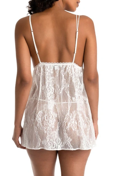 Shop In Bloom By Jonquil Magnolia Babydoll Chemise In Ivory