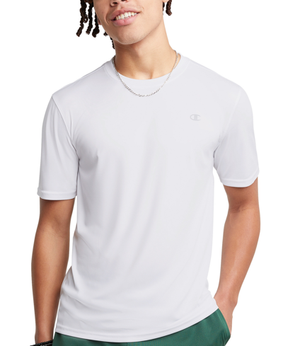 Shop Champion Men's Big & Tall Double Dry Standard-fit Sport T-shirt In White