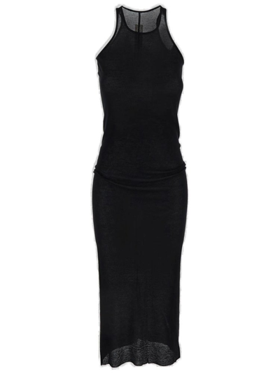 Shop Rick Owens Sleeveless Tank Dress In Black