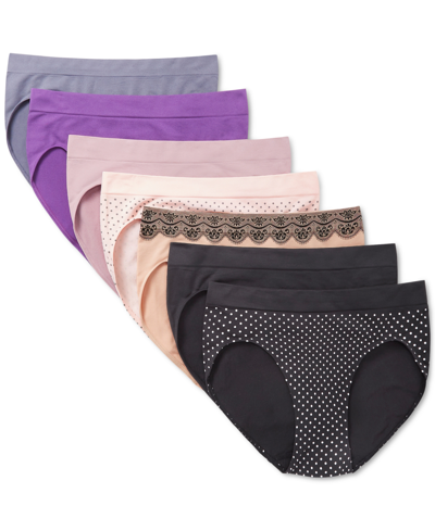 Bali One Smooth U All-over Smoothing Hi Cut Brief Underwear 2362 In Blushing Pink