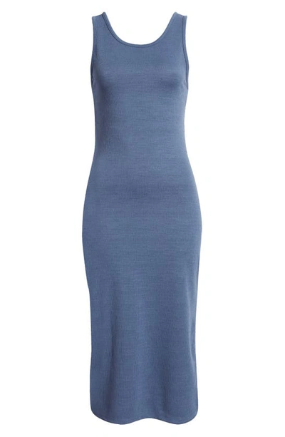 Shop Roxy Good Keepsake Cutout Midi Dress In Bijou Blue