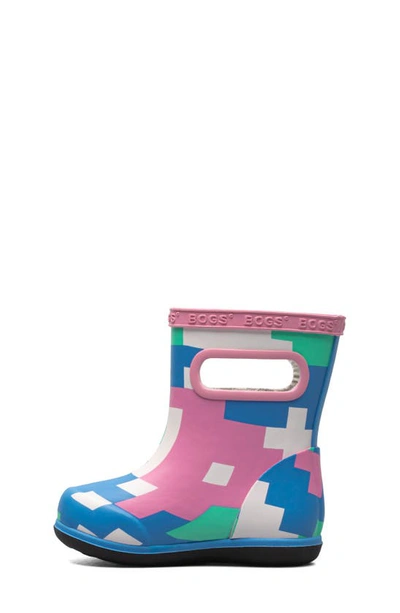 Bogs Skipper Ii Waterproof Rain Boot In Pink Multi