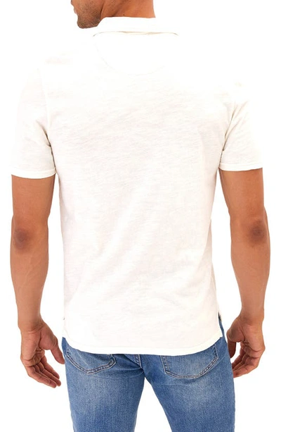 Threads 4 Thought Slub Jersey Polo In Ecru