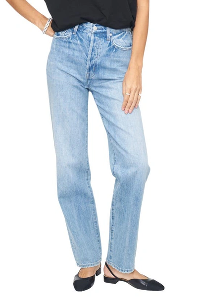 Shop Pistola Cassie High Waist Straight Leg Jeans In Bleeker