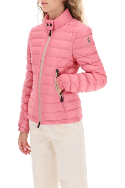 Shop Moncler Grenoble Walibi Down Jacket In Pink