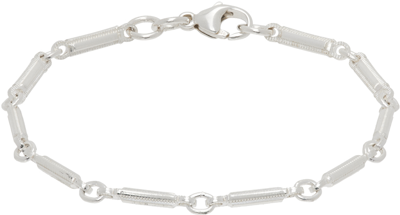 Shop Maple Silver 303 Bracelet In Silver 925