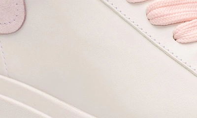 Shop Ash Moby Be Kind Platform Sneaker In White/ Bubble Gum/ White