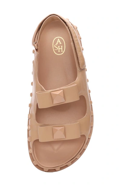 Shop Ash Ursula Slingback Sandal In Skin