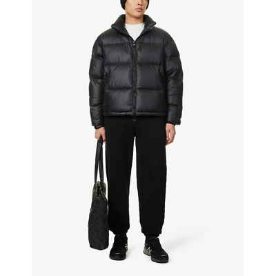 Shop Mki Miyuki Zoku Bubble Padded Shell-down Jacket In Black