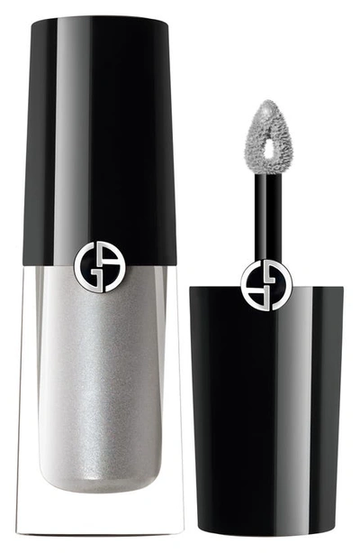 Shop Armani Beauty Eye Tint Liquid Eyeshadow In 1s Silver