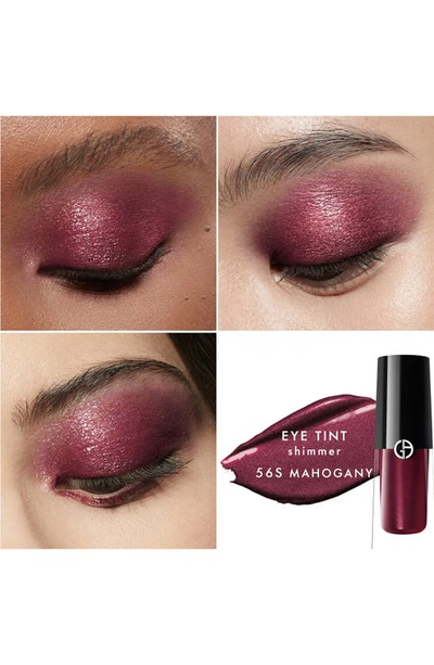 Armani Collezioni Eye Tint Liquid Eyeshadow In 56s Mahogany
