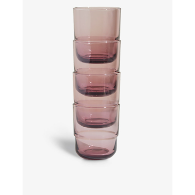 Shop Our Place Rosa Night + Day Water Glasses Set Of Four