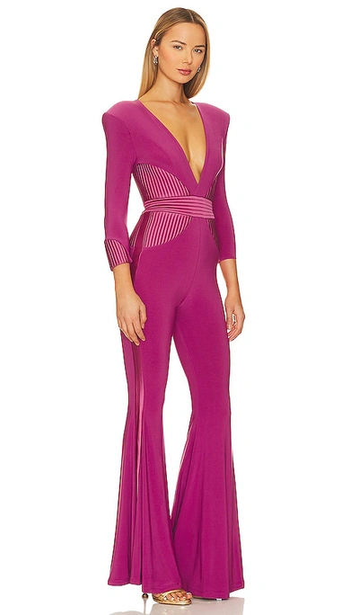 Shop Zhivago Secret Jumpsuit In Dusty Pink