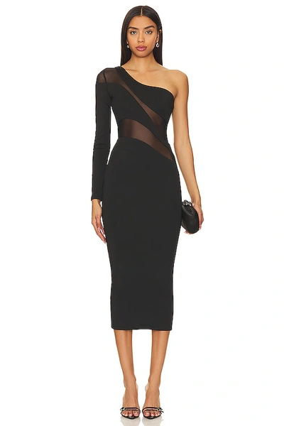 Shop Superdown Kaelyn Maxi Dress In Black