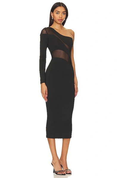 Superdown Kaelyn Maxi Dress In Black