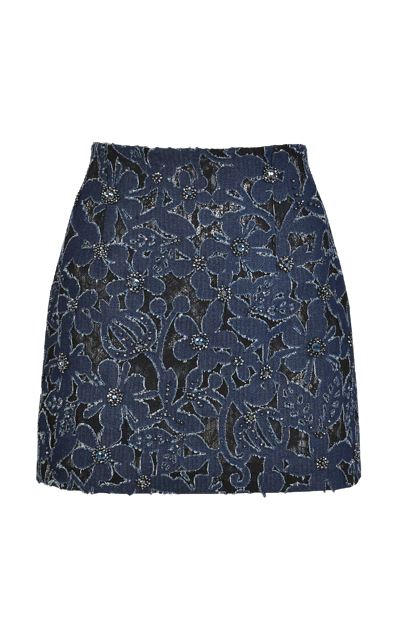 Shop Francesca Miranda Luces Denim Skirt