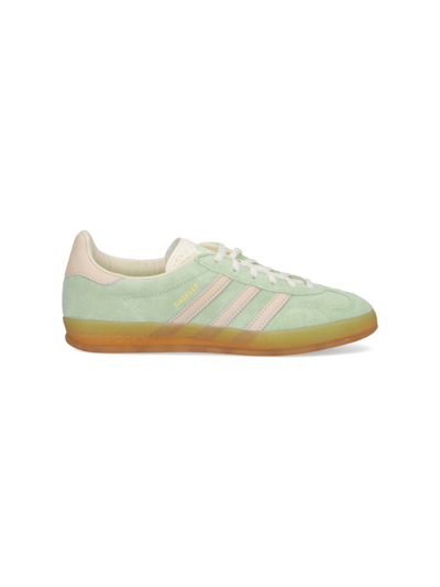 Shop Adidas Originals "gazelle Indoor Semigreen" Sneakers In Green
