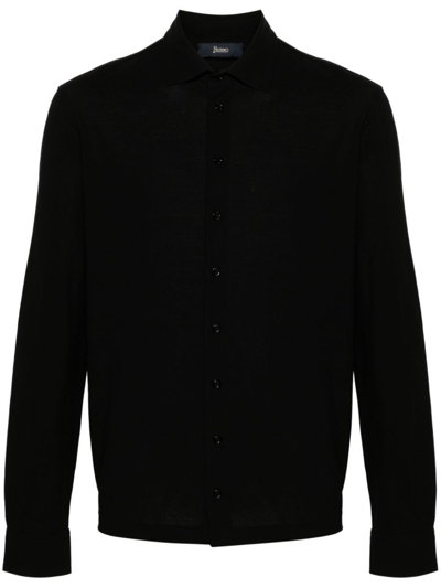 Shop Herno Shirt In Black  