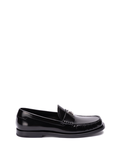 Shop Dolce & Gabbana Loafers In Black  