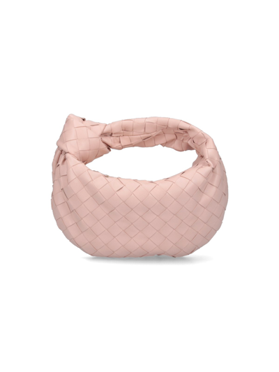 Shop Bottega Veneta Mini Bag "jodie" In Pink
